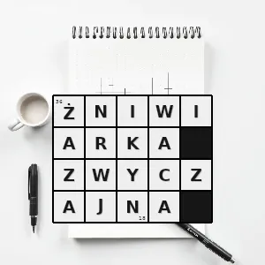 Hasło krzyżówkowe elajosom - żniwiarka zwyczajna – rozwiązanie, synonimy, podpowiedzi i definicje krzyżówkowe